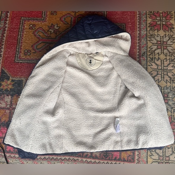 Save the Duck Gwen Hooded Sherpa Jacket - Picture 9 of 11